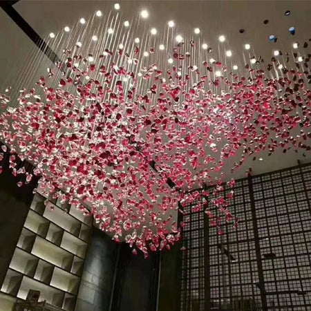 Chandelier - Modern Hanging Lights Hotel Lobby Pendant Lamp SW-36210456 - SWEET-LIGHTS