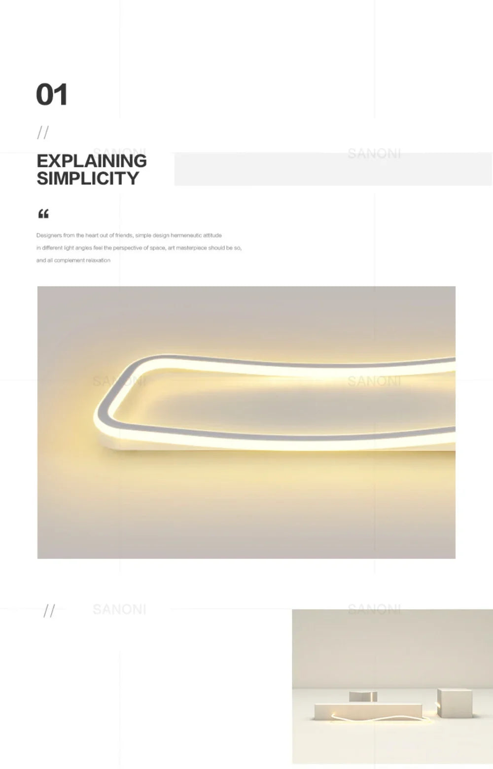 Ceiling Light - Modern LED Ceiling Lamp For Home Decor SW-36210478 - SWEET-LIGHTS