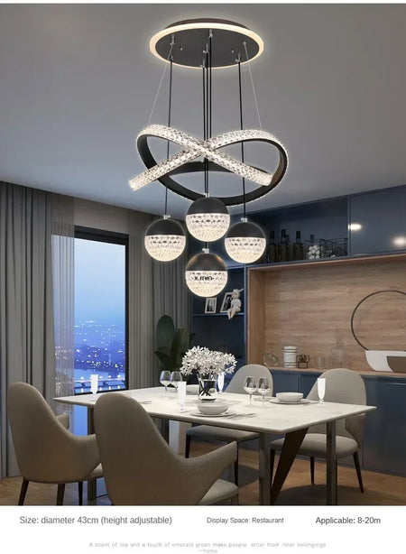 Pendant Light - Hall Minimalist Starry Sky LED Light SW-36210468 - SWEET-LIGHTS
