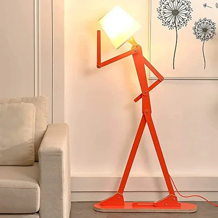 Floor Lamp - Creative DIY Wooden Humanoid Puppet LED Light SW-36210123 - SWEET-LIGHTS