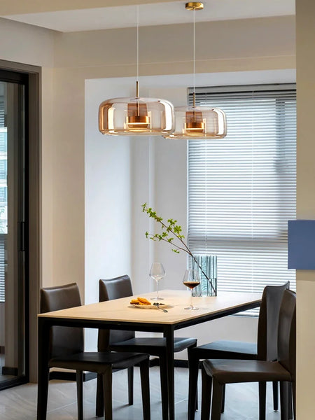 Pendant Light - Modern Glass LED Chandelier for Dining Room SW-36210345 - SWEET-LIGHTS