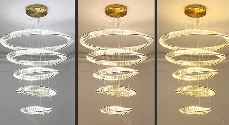 Chandelier - Luxury Crystal Pendant Light for Home Decoration SW-36210345 - SWEET-LIGHTS