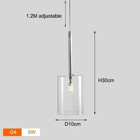 Pendant Light - Italian Minimalist Designer Bar Glass Cup LED Lamp SW-36210123 - SWEET-LIGHTS