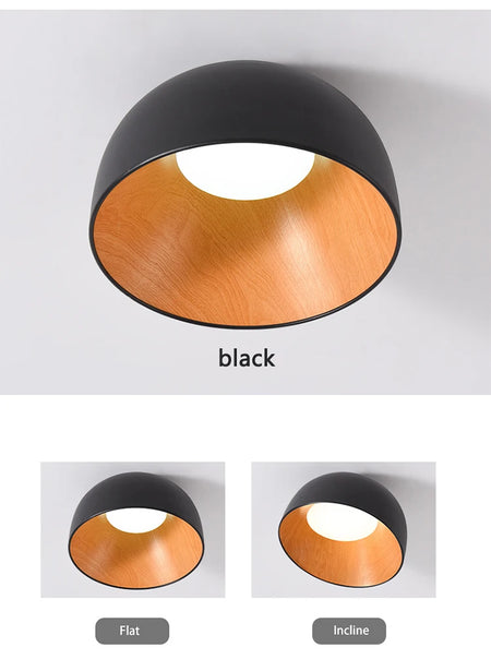 Ceiling Light - Designer Japanese Simple Wood Grain Ceiling Lamp SW-36210567 - SWEET-LIGHTS