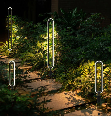 Outdoor Light - LED Lawn Lamp AC110V 220V Waterproof Minimalist Round Garden Lighting SW-36210457 - SWEET-LIGHTS