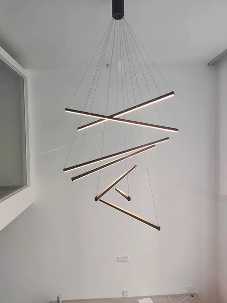 Pendant Light - Modern Stair Chandelier Nordic Luxury LED Ceiling Lamp for Living Room Indoor Light SW-36210567 - SWEET-LIGHTS
