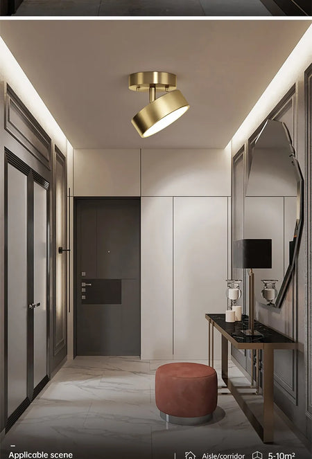 Ceiling Light - Modern LED Copper Decor Fixture for Home SW-36210579 - SWEET-LIGHTS