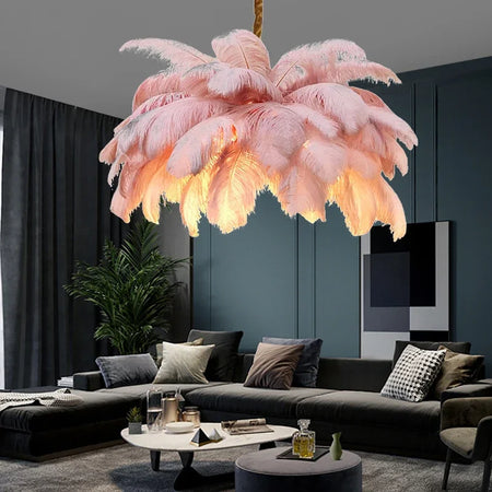 Pendant Light - Nordic Feather Ceiling Chandelier for Home Decoration Indoor Lighting SW-36210457 - SWEET-LIGHTS