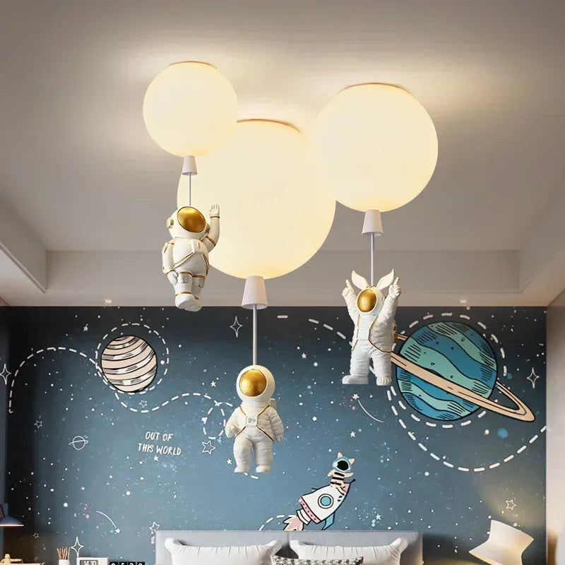 Children Lighting - Modern LED Astronaut Balloon Pendant Lamp SW-36210458 - SWEET-LIGHTS