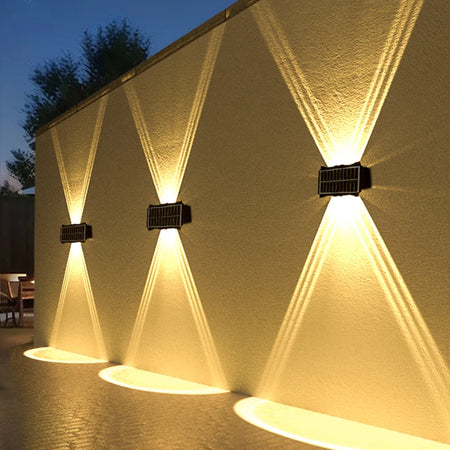 Outdoor Light - Wall Lamp Led House Solar Waterproof Up And Down Lighting Garden Exterior SW-36210457 - SWEET-LIGHTS