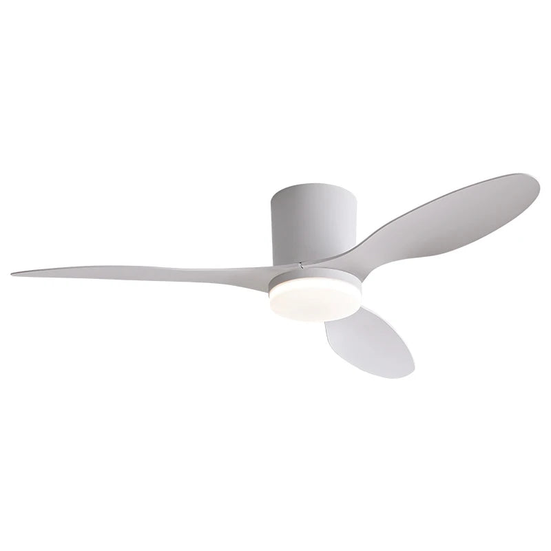 Fans - The New Fan Light with Three Blades and APP Control SW-36210567 - SWEET-LIGHTS
