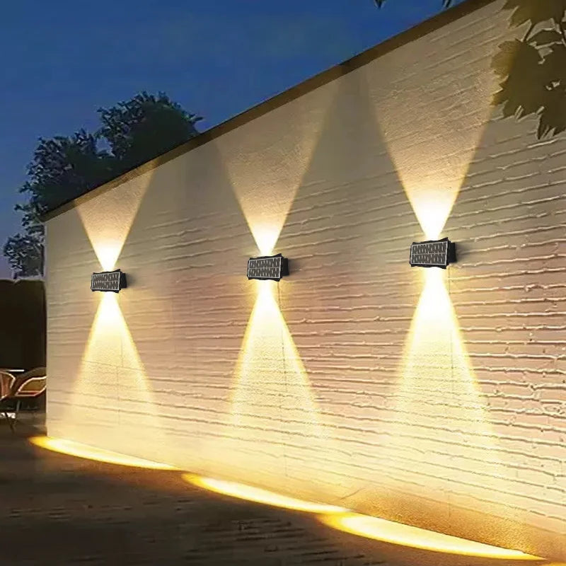 Outdoor Light - Wall Lamp Led House Solar Waterproof Up And Down Lighting Garden Exterior SW-36210457 - SWEET-LIGHTS