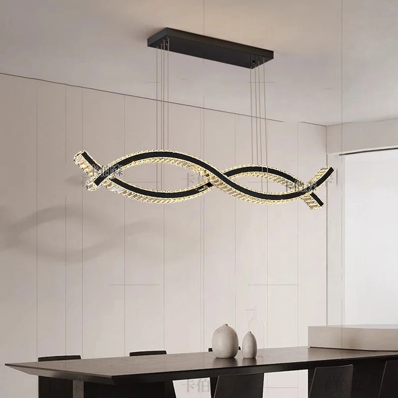 Pendant Light - Modern LED Ring Chandelier for Living Room SW-36210789 - SWEET-LIGHTS