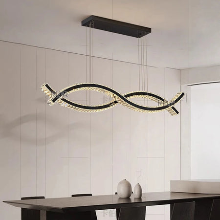 Pendant Light - Modern LED Ring Chandelier for Living Room SW-36210789 - SWEET-LIGHTS