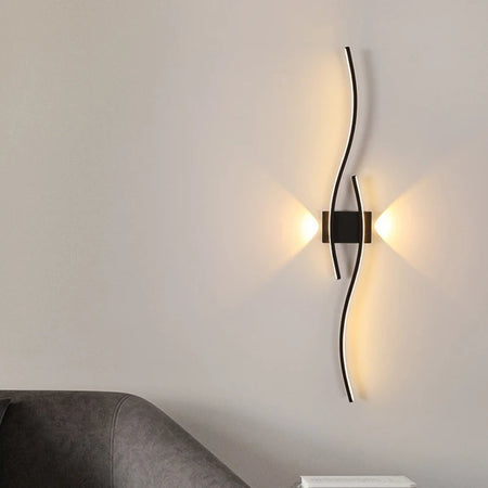Wall Light - Indoor LED Wall Lamps for Bedroom Black Gold SW-36210458 - SWEET-LIGHTS