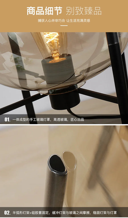 Floor Lamp - Villa Bubble Oda Pulpo Glass Ball Postmodern Scandinavian Hotel Cafe Bedroom Reading SW-36210458 - SWEET-LIGHTS