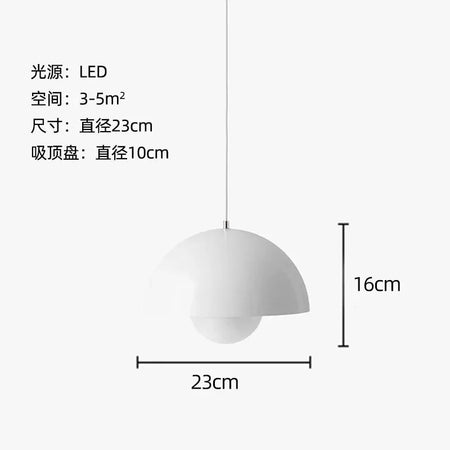 Pendant Light - 23cm Creative Multi-color Indoor Lamp SW-36210579 - SWEET-LIGHTS