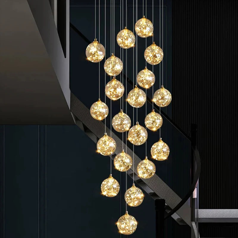 Chandelier - Nordic Home Decoration Stair Chandelier 6-30 Heads SW-36210347 - SWEET-LIGHTS