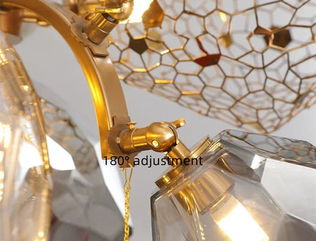 Chandelier - Modern Luxury LED Stainless Steel Crystal Pendant Light Free Bulb SW-36210789 - SWEET-LIGHTS