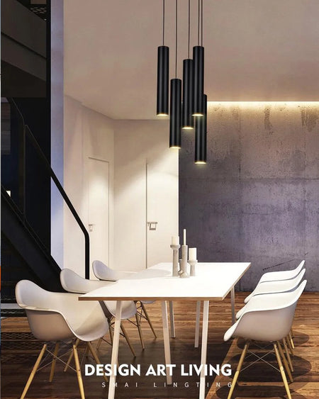 Pendant Light - LED Dimmable Long Tube Cylinder Lamp SW-36210345 - SWEET-LIGHTS