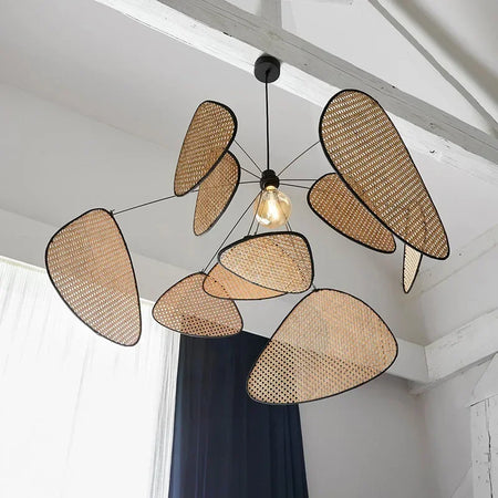 Pendant Light - Modern Living Room Led Rattan Chandelier Home Decor SW-36210789 - SWEET-LIGHTS