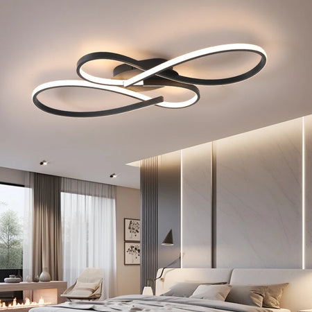 Ceiling Light - New Modern Led Black Lamp for Living Room Bedroom Study SW-36210234 - SWEET-LIGHTS
