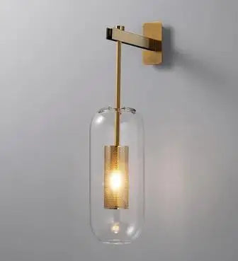 Wall Light - Vadim Wall Lamp Post-modern Gold Sconce E14 SW-36210579 - SWEET-LIGHTS