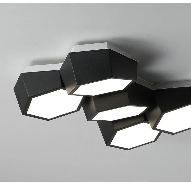 Ceiling Light - Nordic Designer Honeycomb Ceiling Lamp LED Alloy SW-36210345 - SWEET-LIGHTS