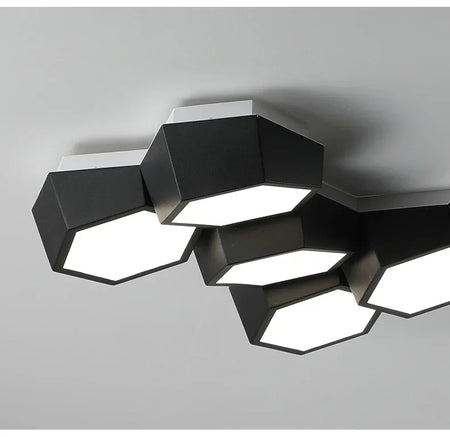 Ceiling Light - Nordic Designer Honeycomb Ceiling Lamp LED Alloy SW-36210345 - SWEET-LIGHTS