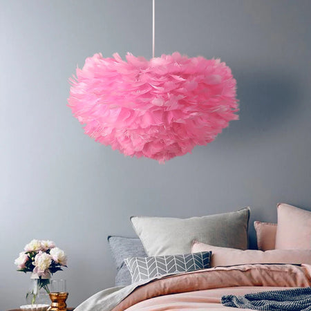 Pendant Light - Feather Nordic LED Chandelier for Living Room and Girl's Room Decor SW-36210578 - SWEET-LIGHTS