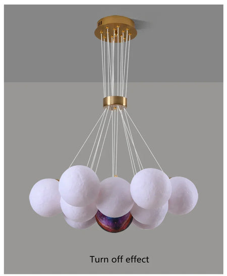 Children Lighting - Creative Moon Ceiling Chandelier Indoor Lamp SW-36210345 - SWEET-LIGHTS
