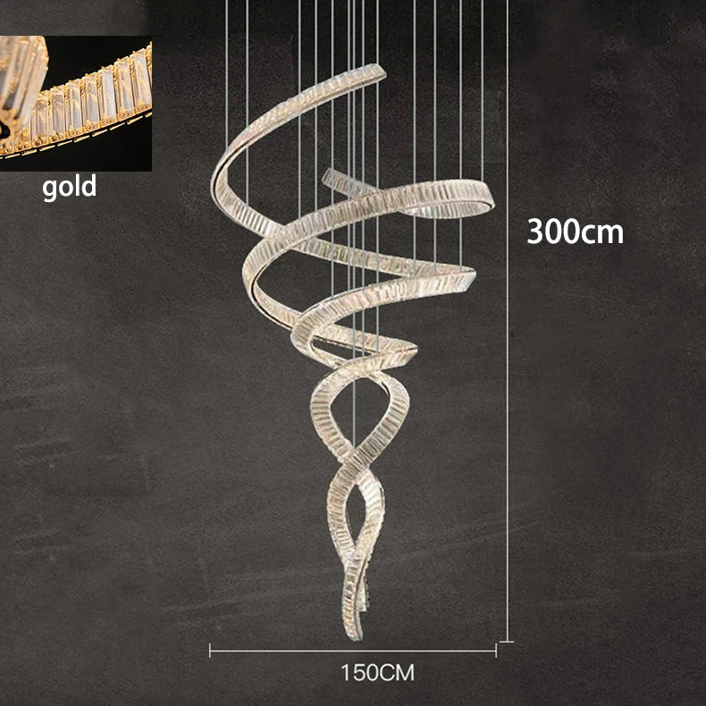Chandelier - Modern Crystal Pendant Lamp for Home Lighting SW-36210458 - SWEET-LIGHTS
