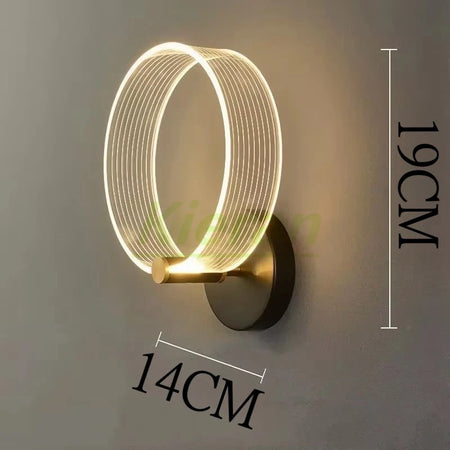 Wall Light - Nordic Modern Simple Butterfly LED Wall Lamps Living Room Study Decoration Square Circle SW-36210578 - SWEET-LIGHTS