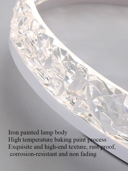 Ceiling Light - Nordic Light Luxury Circular LED Ceiling Light SW-36210457 - SWEET-LIGHTS