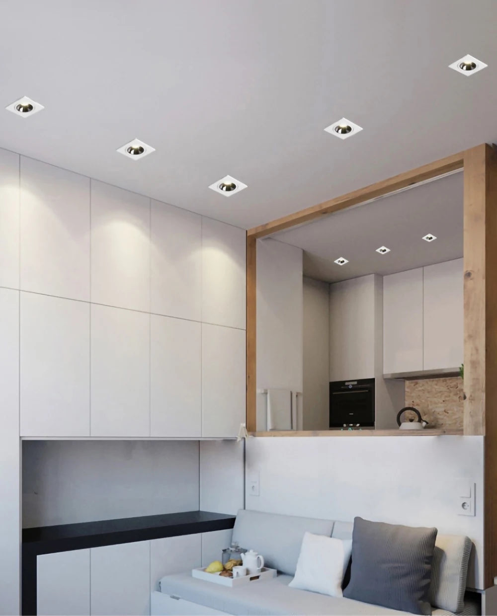 Dimmable Anti-Glare Recessed COB LED Downlights 9W 12W 15W LED Ceiling Lamp AC85~265V LED Ceiling Spot Lights Indoor Lighting - SWEET-LIGHTS
