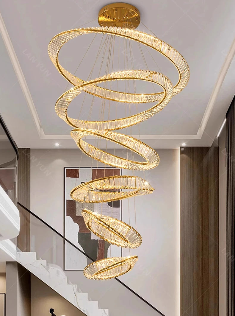Chandelier - Luxury Crystal Pendant Light for Home Decoration SW-36210345 - SWEET-LIGHTS