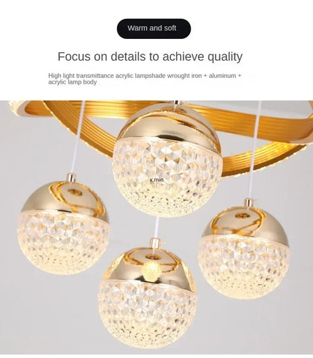 Pendant Light - Hall Minimalist Starry Sky LED Light SW-36210468 - SWEET-LIGHTS
