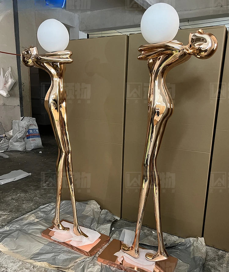 Floor Lamp - Creative Art Character-shaped Sculpture LED Lights SW-36214978 - SWEET-LIGHTS