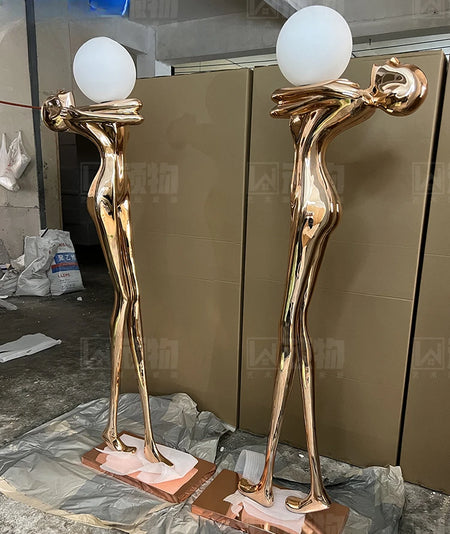Floor Lamp - Creative Art Character-shaped Sculpture LED Lights SW-36214978 - SWEET-LIGHTS