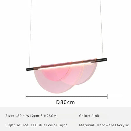 Pendant Light - Nordic Salon Colored Acrylic Chandelier LED Lamp for Dining Living Room Bedroom Lustre Lightings SW-36210923 - SWEET-LIGHTS