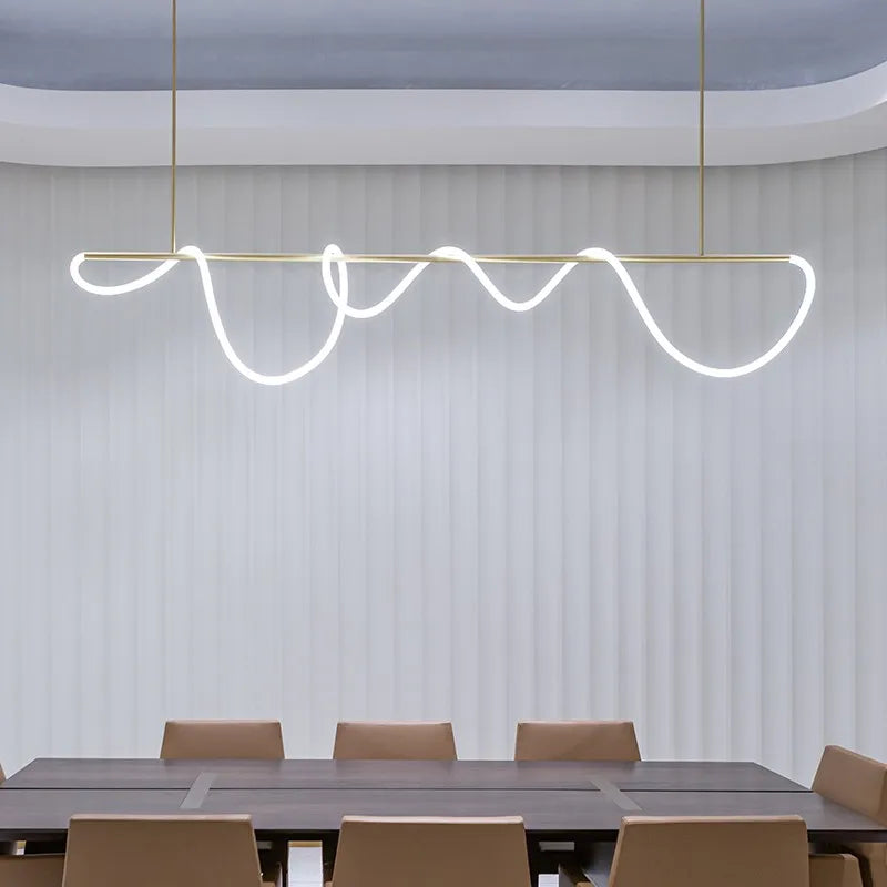 Pendant Light - Modern Long Hose LED Chandelier for Dining Room Kitchen Bar SW-36210347 - SWEET-LIGHTS