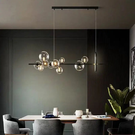 Pendant Light - Nordic LED Chandelier Clear Glass Ball Art Decor SW-36210457 - SWEET-LIGHTS