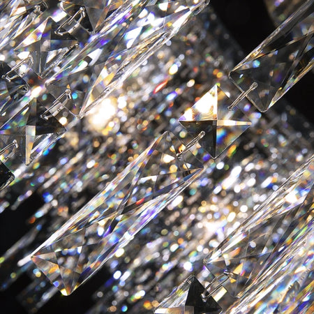 Chandelier - Italian Milan Luxury Crystal Hanging Lamp For Dining Room Hotel Villa Decor SW-36210456 - SWEET-LIGHTS