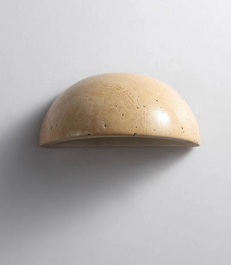 Wall Light - IWHD Modern Nordic LED Walnut Yellow Travertine Lamp SW-36210357 - SWEET-LIGHTS