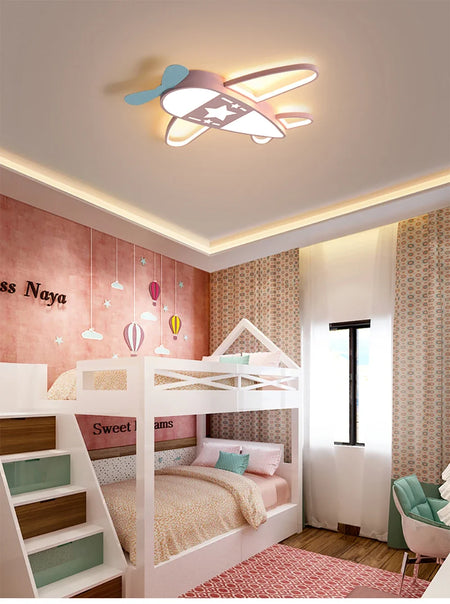 Children Lighting - Modern Airplane Led Ceiling Lights Children Cartoon Creative Lamp for Kids Room Indoor Lighting SW-36210234 - SWEET-LIGHTS