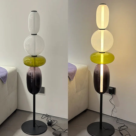 Floor Lamp - Italian Colored Glass LED Designer Light SW-36210458 - SWEET-LIGHTS