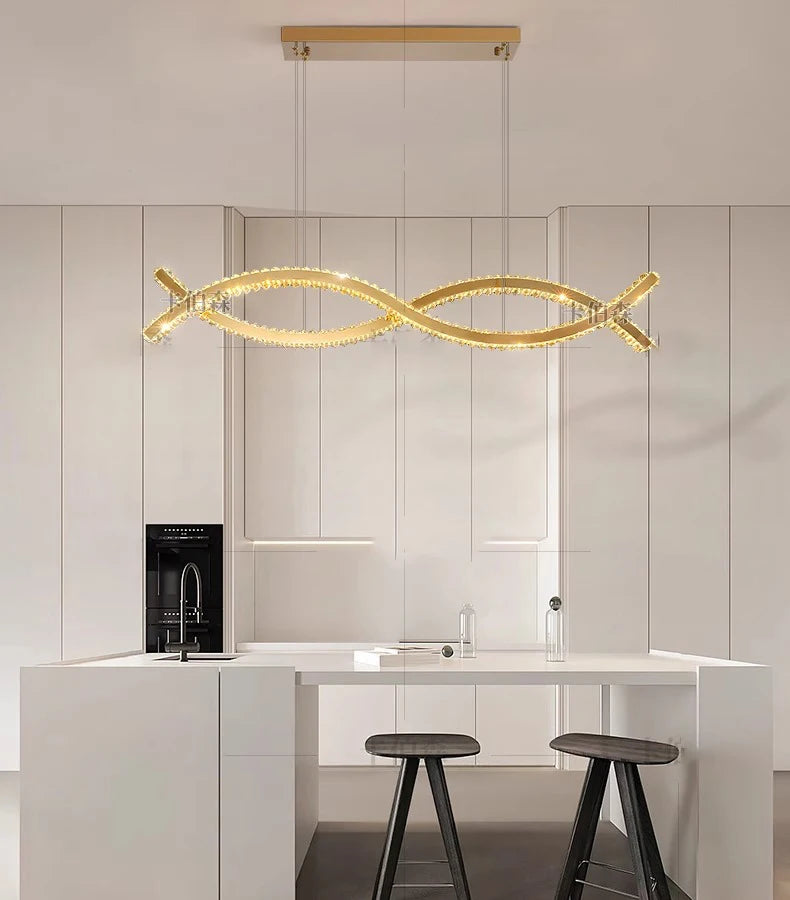 Pendant Light - Modern LED Ring Chandelier for Living Room SW-36210789 - SWEET-LIGHTS