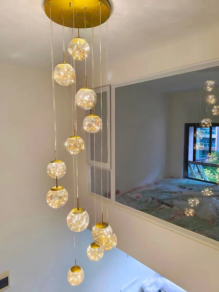 Chandelier - Nordic Home Decoration Stair Chandelier 6-30 Heads SW-36210347 - SWEET-LIGHTS