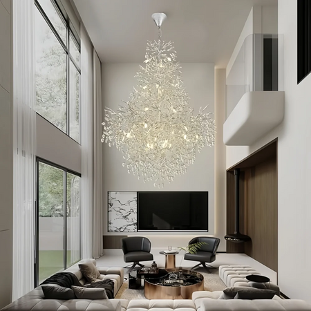 Chandelier - Luxury Modern Crystal Ceiling Lighting for High Ceilings SW-36210478 - SWEET-LIGHTS
