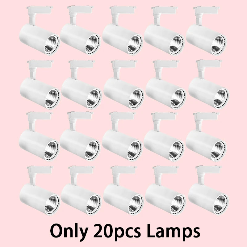 Spotlight - Track Light Led Light Fixture Ceiling Rail Systems Lamp Set Track Lighting Rail Led Spotlight For Home Store SW-36210579 - SWEET-LIGHTS